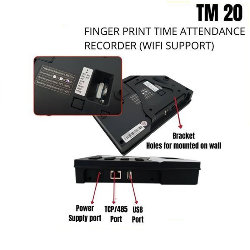 TAS 20 Fingerprint reader access control